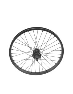 20 x 1.75 Alloy Rear Wheel 9T Driver 36 Spoke 14gSS/Black...